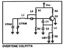 Overtone Colpitts Oscillator
