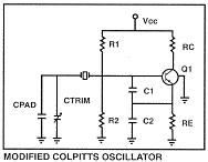 Modified Colpitts Oscillator